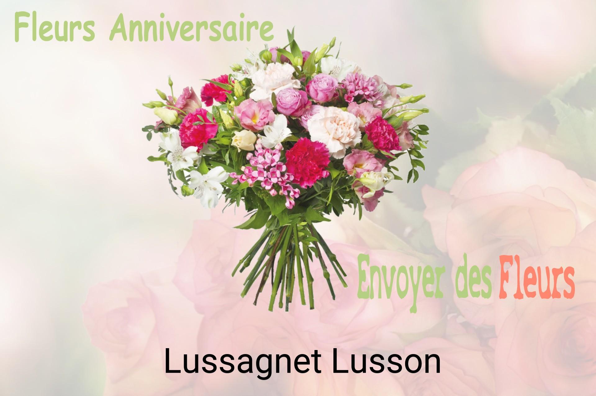 Bouquet de fleurs d’anniversaire livré à Lussagnet-Lusson